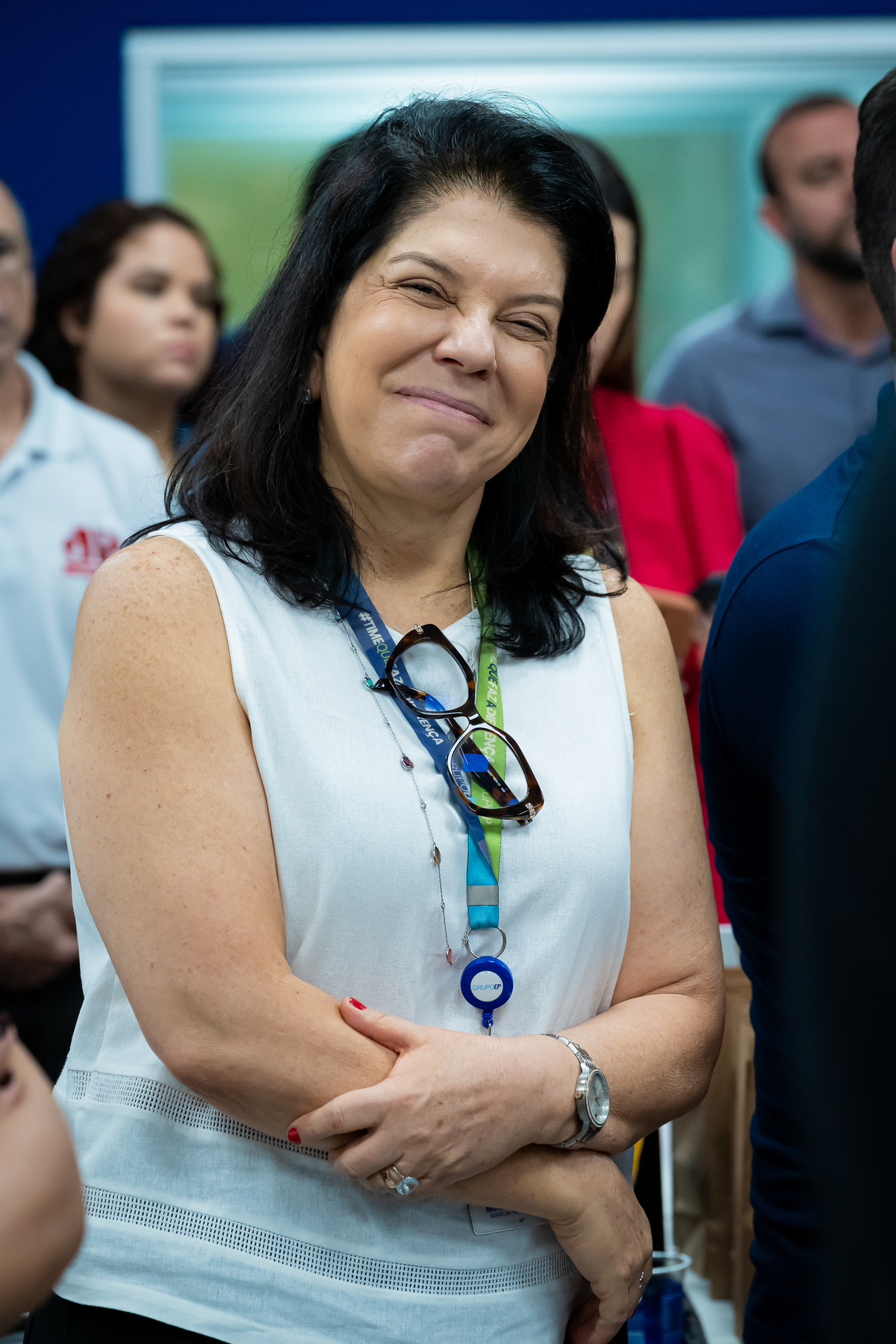 Colaboradores do Grupo EP celebram inauguração dos novos estúdios