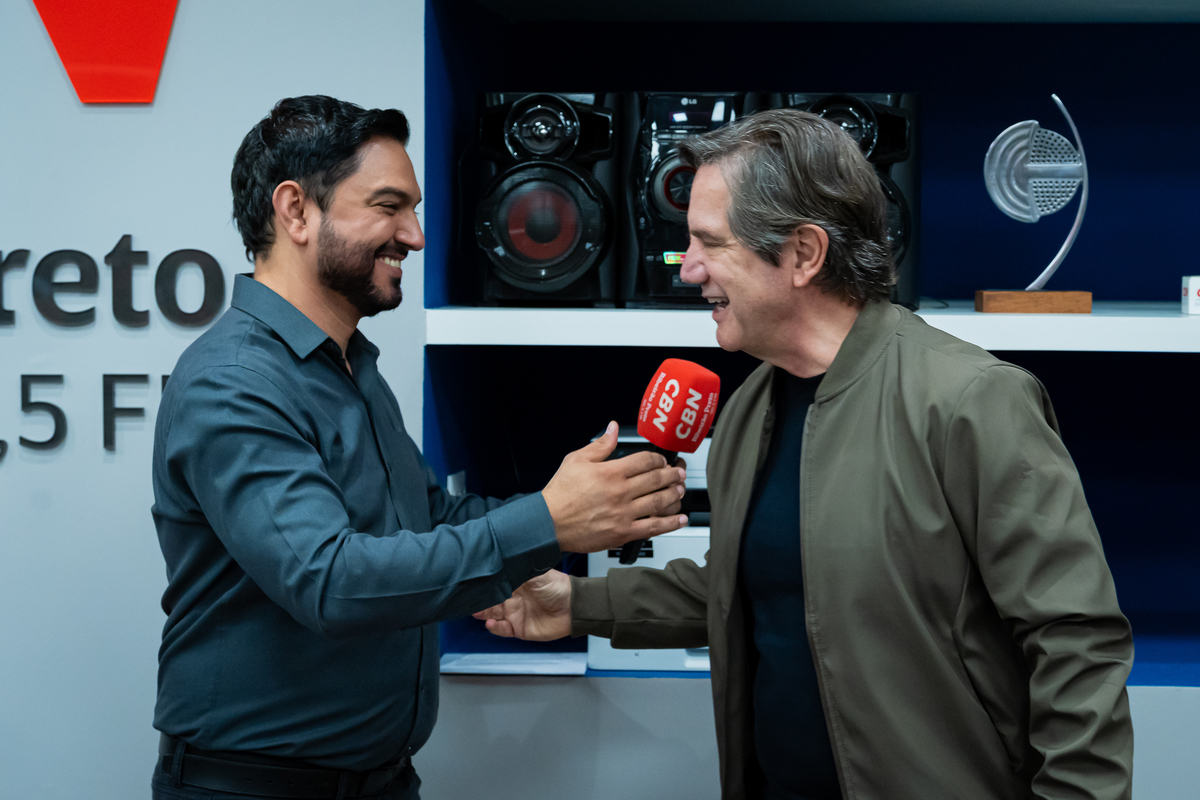 Diretores do Grupo EP na inauguração dos novos estúdios