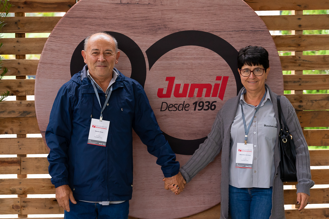 Recepção dos convidados no 7º Encontro de Revendedores Jumil