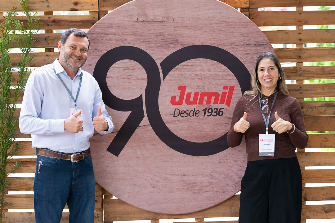 Recepção dos convidados no 7º Encontro de Revendedores Jumil
