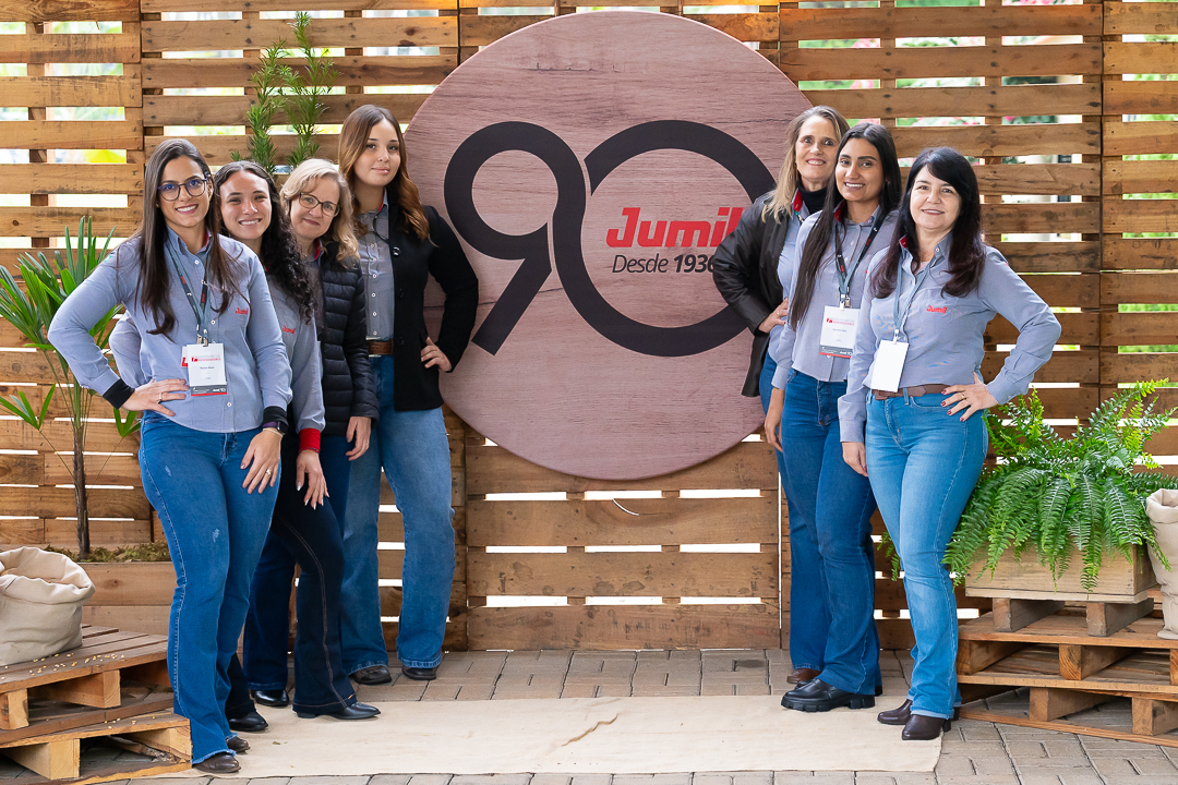 Recepção dos convidados no 7º Encontro de Revendedores Jumil