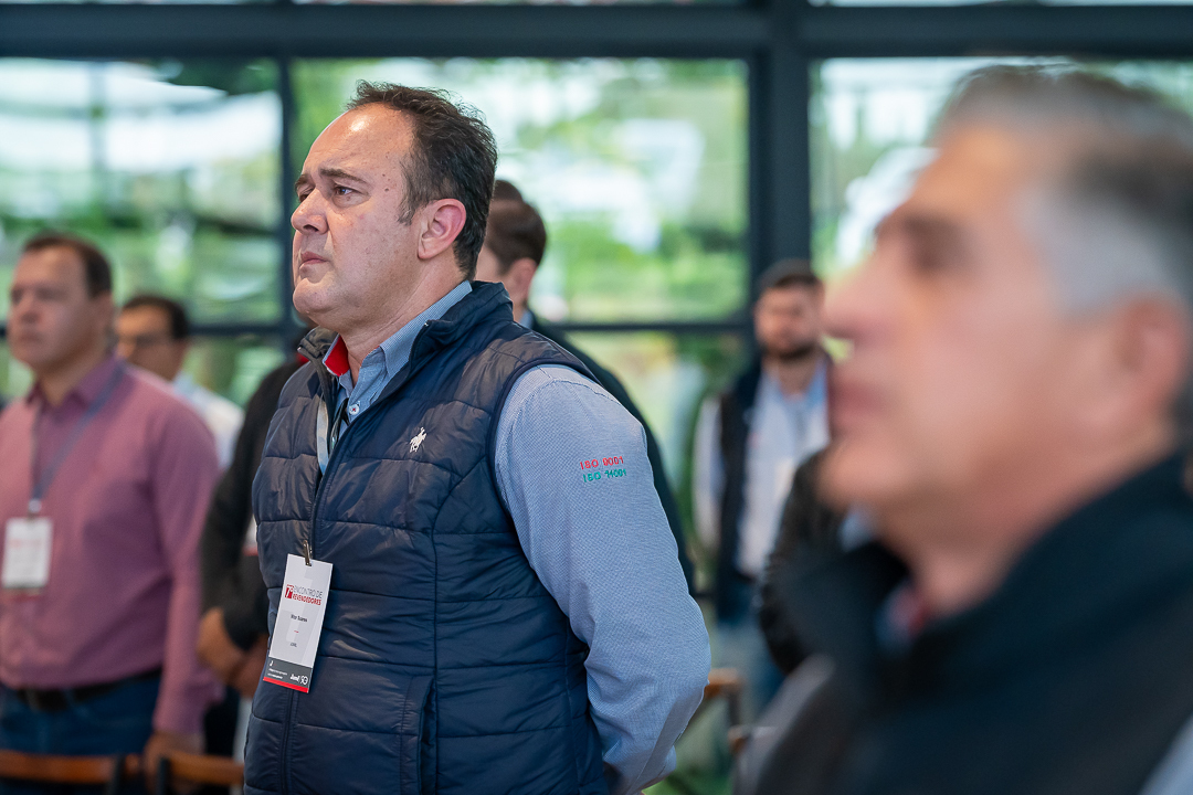 Empresários e parceiros reunidos no encontro da Jumil