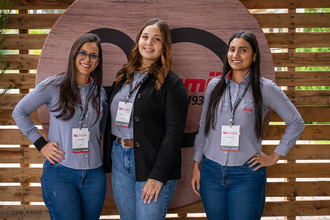 Recepção dos convidados no 7º Encontro de Revendedores Jumil