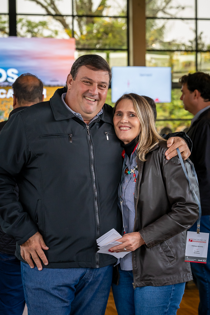 Recepção dos convidados no 7º Encontro de Revendedores Jumil
