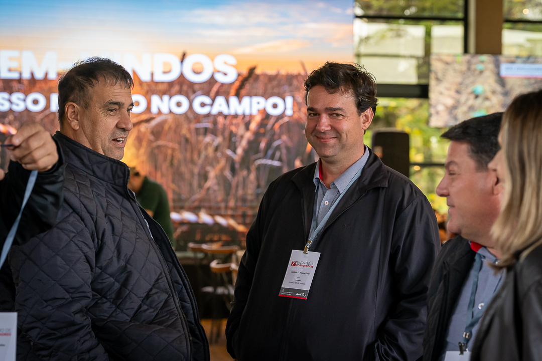 Recepção dos convidados no 7º Encontro de Revendedores Jumil