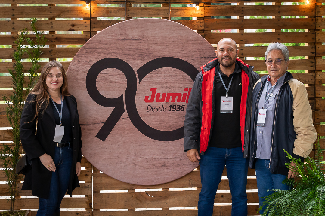 Recepção dos convidados no 7º Encontro de Revendedores Jumil
