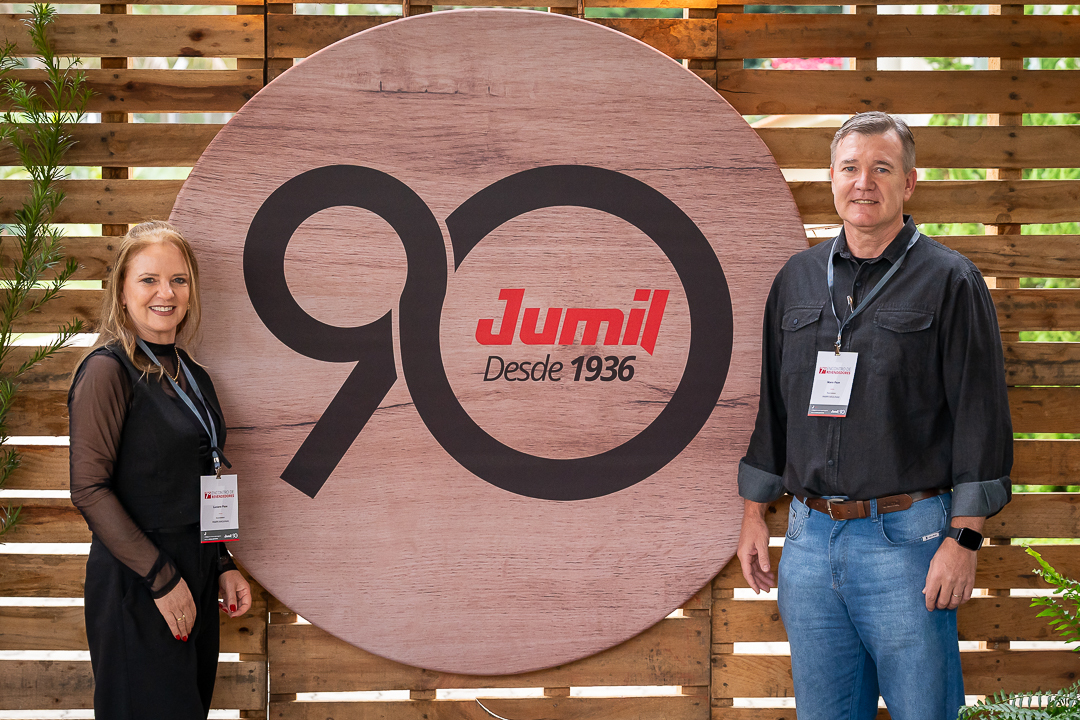 Recepção dos convidados no 7º Encontro de Revendedores Jumil