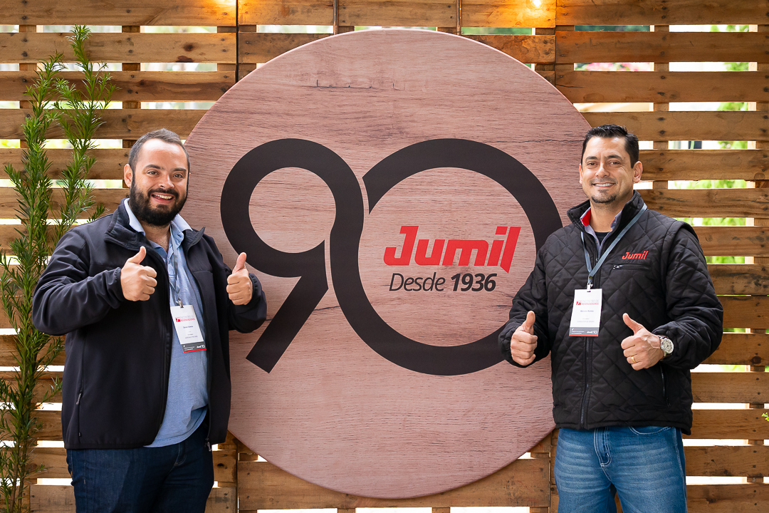 Recepção dos convidados no 7º Encontro de Revendedores Jumil