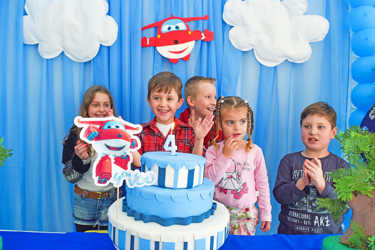 Decoração Super Wings