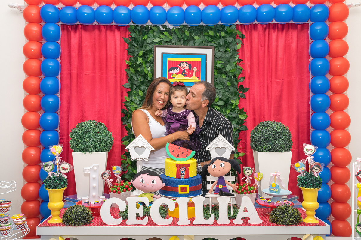 Aniversário - Cecília - Show da Luna - Vestido - Decoração - Temática - Festa Infantil