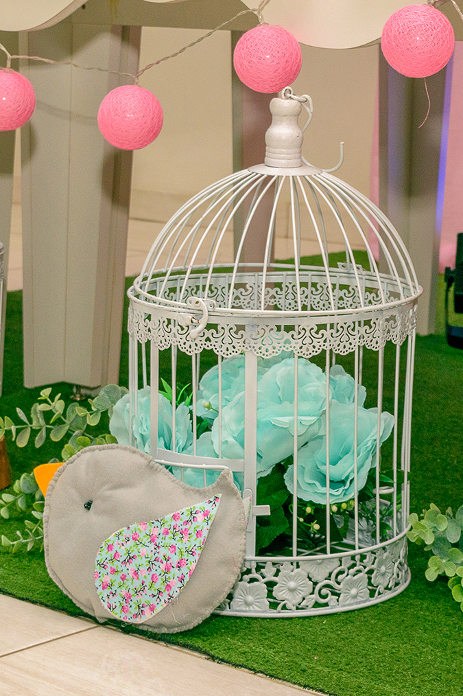 Chá de Bebê - Chá de Fralda - Bebês - Nenês - Babies -  Gêmeas - Alice - Cecília - Fotografia de Evento - Decoração - Malla Mágica - passarinhos