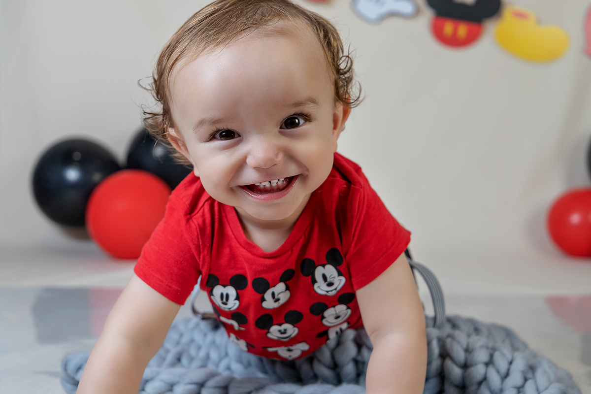 Smash the cake tema Mickey do Marcelo - Leiria