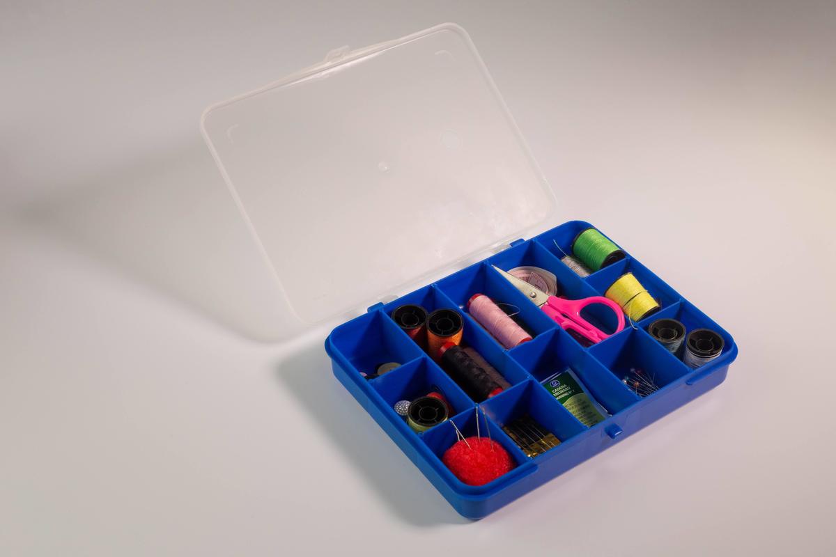 caixa organizadora para costura