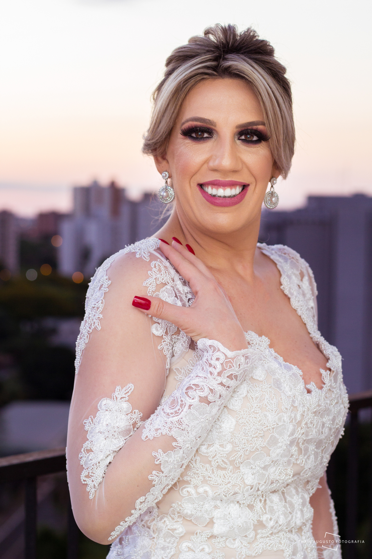 retrato de noiva no seu making of em bauru e região