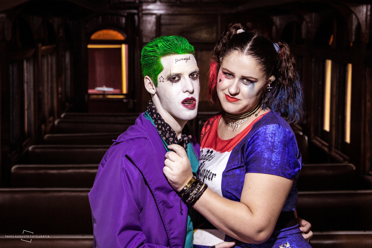 ensaio de casal animado em Bauru