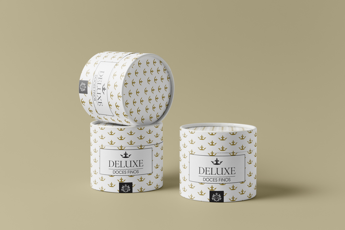 Design de Embalagem para Panettone - Versão Branca