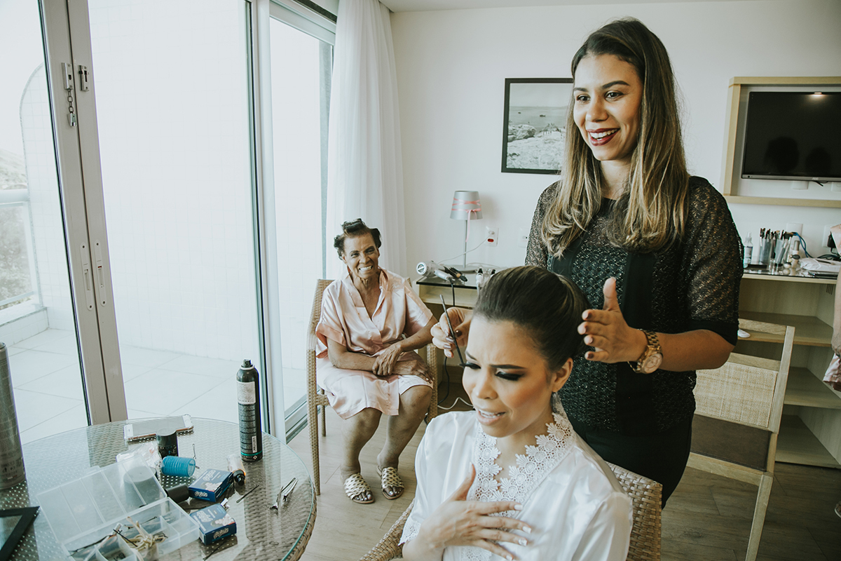 Casamento Sítio Martins Campo Grande RJ Making of Noiva Hotel Atlântico Sul Recreio dos Bandeirantes Make Noiva Vestido de Noiva 