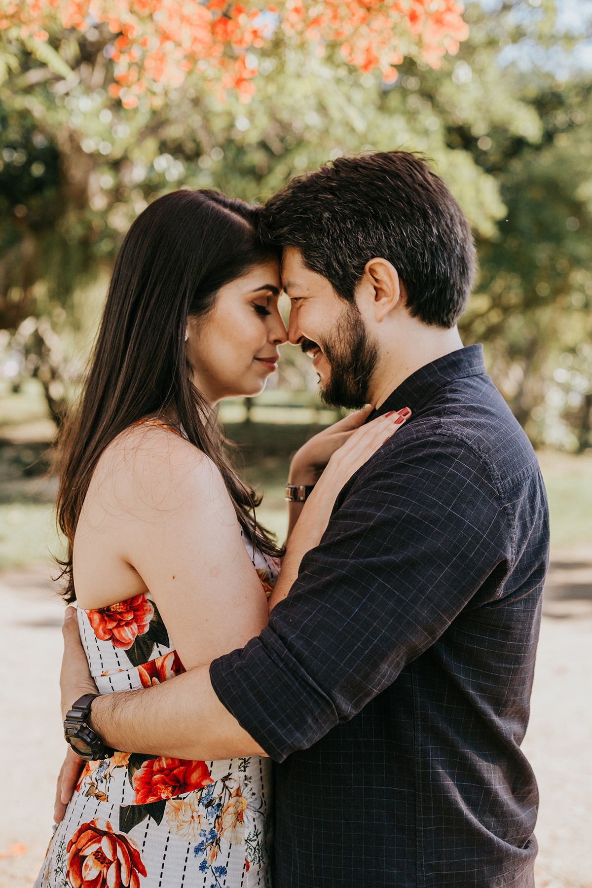 Ensaio de Casal Aterro do Flamengo Ensaio de Casal com cachorro Ensaio com o pet Praia do Flamengo RJ Pre Casamento Fotos de Casal 