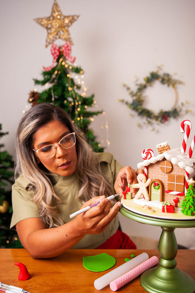  ensaio profissional em estudio barra da tijuca confeiteira trabalhando  Business Session