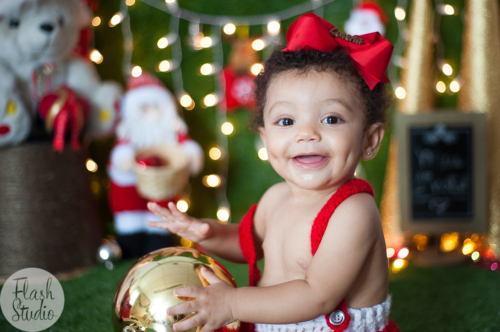 bebe se divertindo em ensaio de natal no rio de janeiro, 