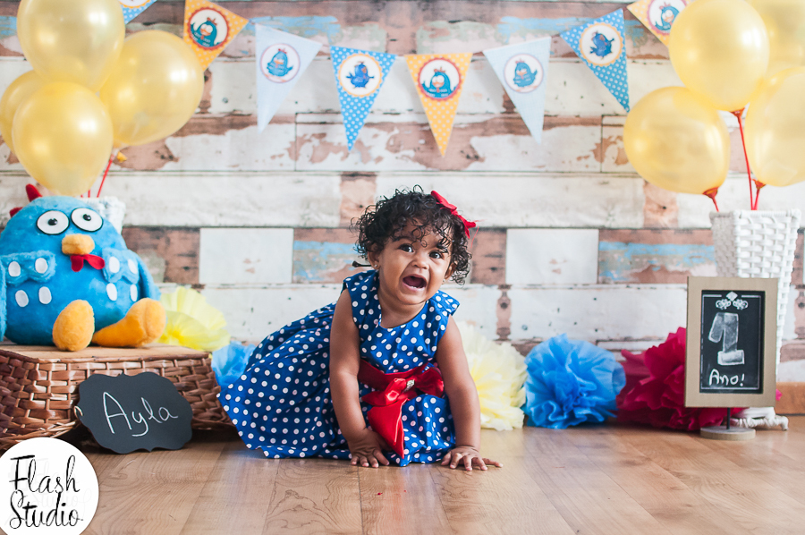 bebe gritando em smash the cake da galinha pintadinha em estudio no rio de janeiro em bangu