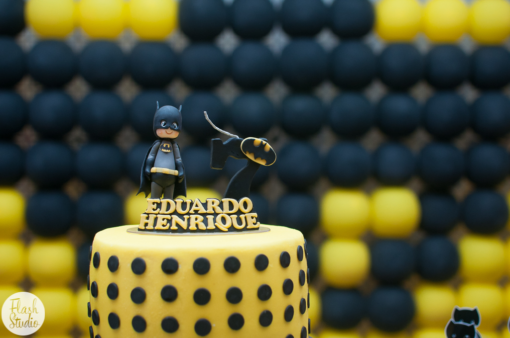 topo do bolo em aniversário infantil do batman no rio de janeiro