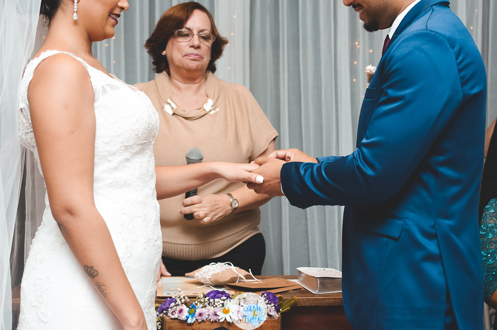 Troca de alianças, em casamento, no rio de janeiro, na casa de festas Marc Recepçoes