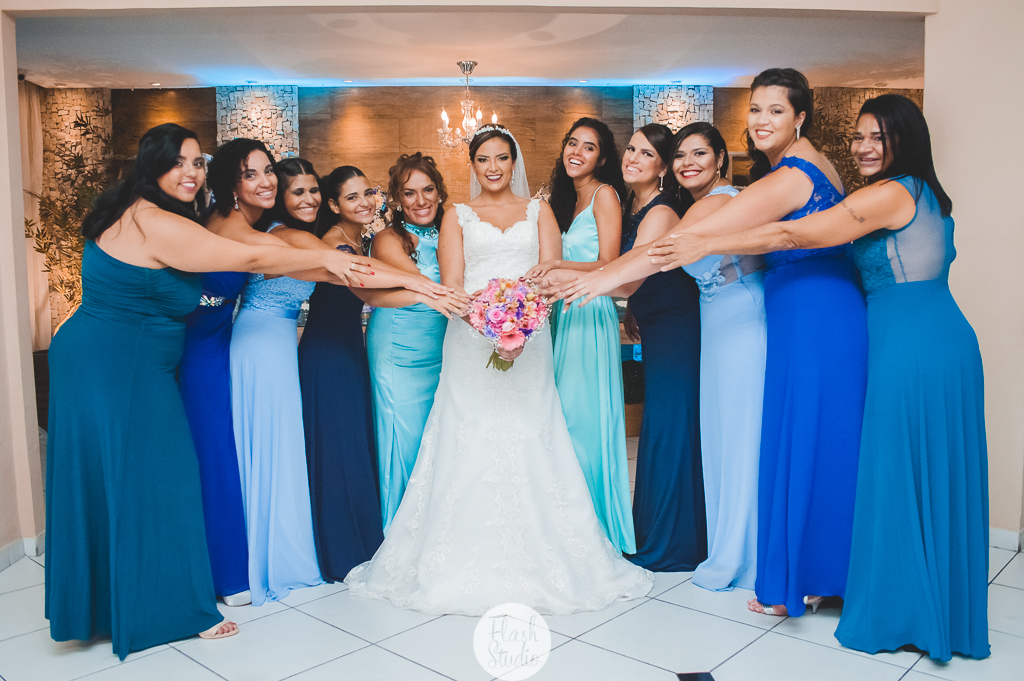 Madrinhas , em casamento, no rio de janeiro, na casa de festas Marc Recepçoes