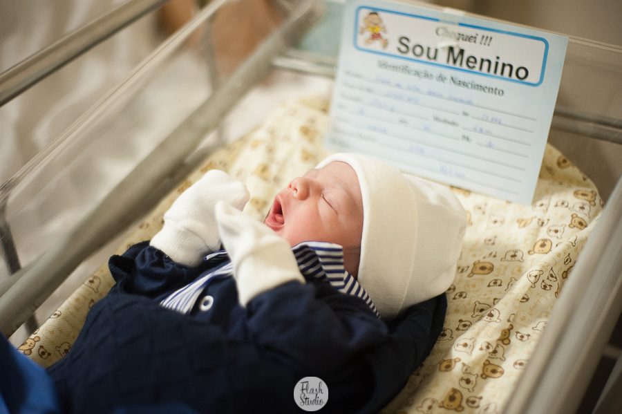 bebe no quarto no rio de janeiro, na casa de saude nossa senhora do carmo - Fotografia de parto
