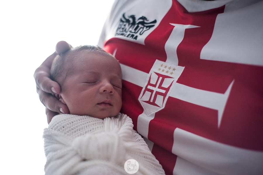 newborn do arthur no rio de janeiro - vasco e bebe