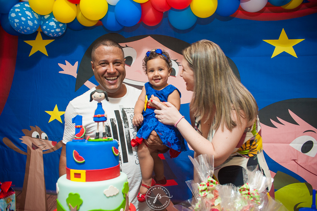familia e bebe em festa de 1 aninho, do show da luna em campo grande, rio de janeiro