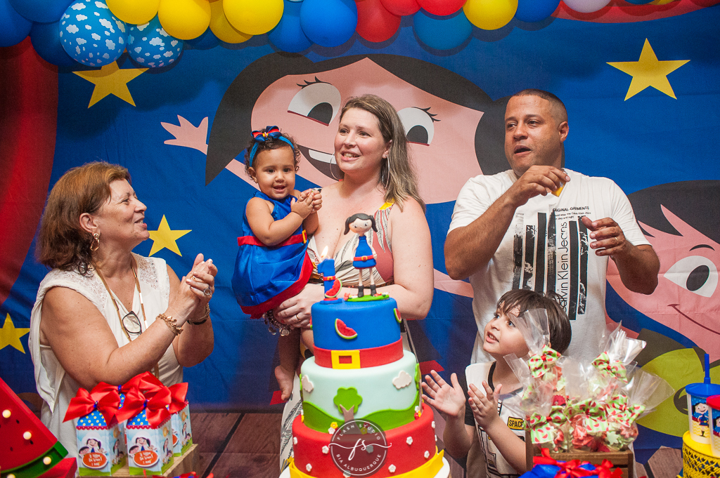 Luna no parabéns em festa de 1 aninho, do show da luna em campo grande, rio de janeiro