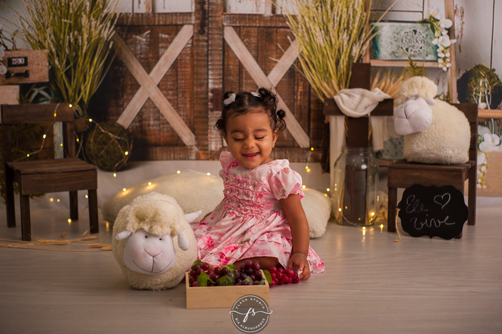 baby em cenario de ovelha em ensaio de pascoa, com coelhinhos e ovelhinhas, no rio de janeiro, em bangu