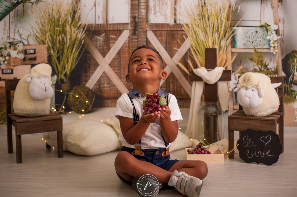 lindo ensaio de pascoa, cenario de ovelhinhas, em estudio em bangu, no rio de janeiro 