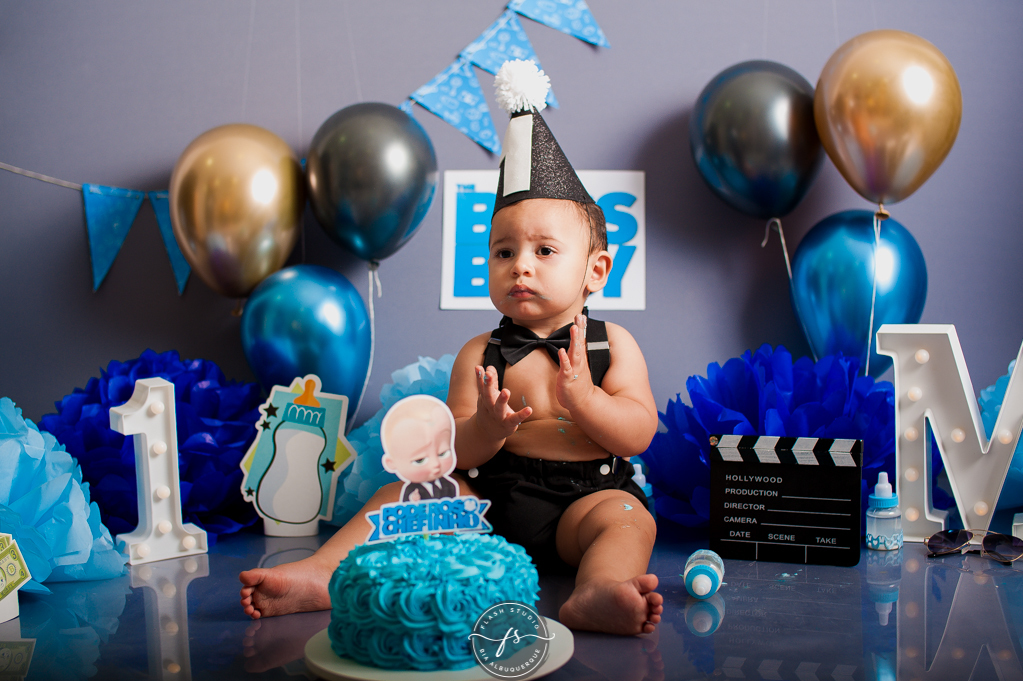 baby lindo em smash the cake do poderoso chefinho no rio de janeiro