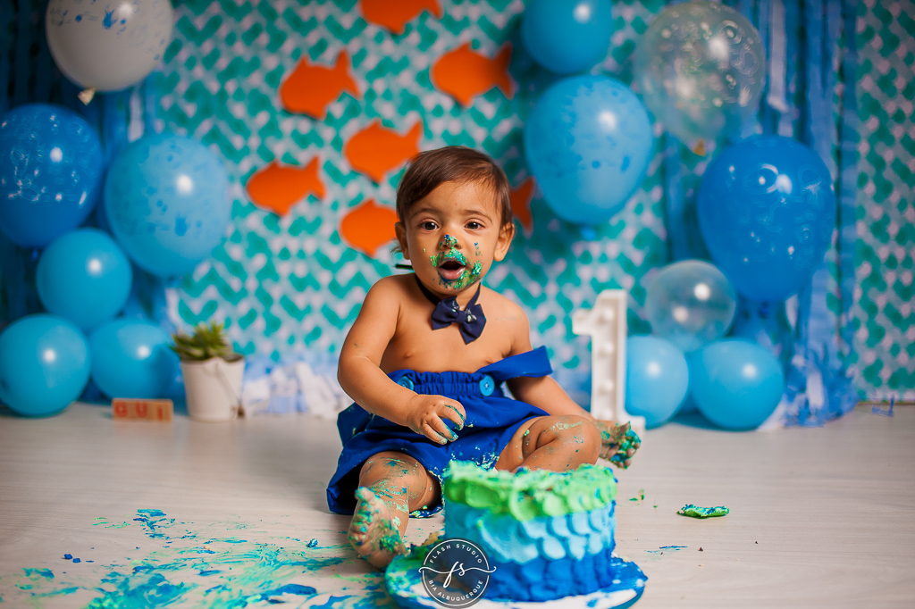 Smash the cake fundo do mar - bangu - rio de janeiro cenario fundo do mar - nenem sujo de bolo