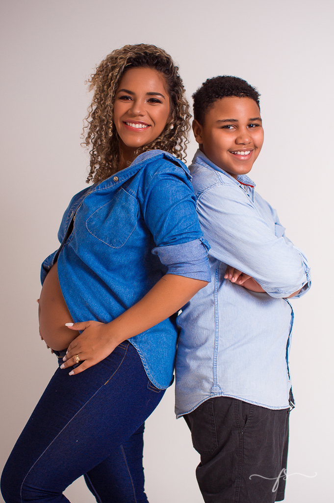  ensaio de gestante clean  - rio de janeiro - bangu -  mae e filho