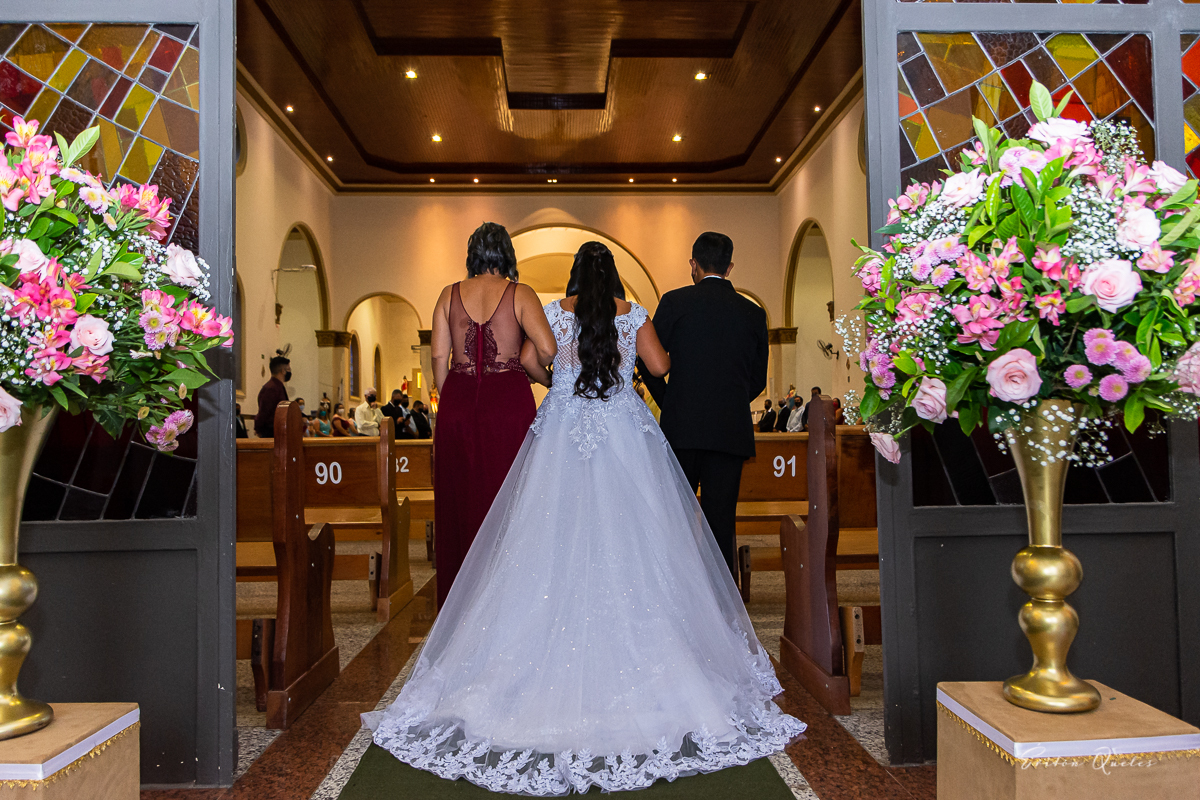 Fotos entrada da Noiva