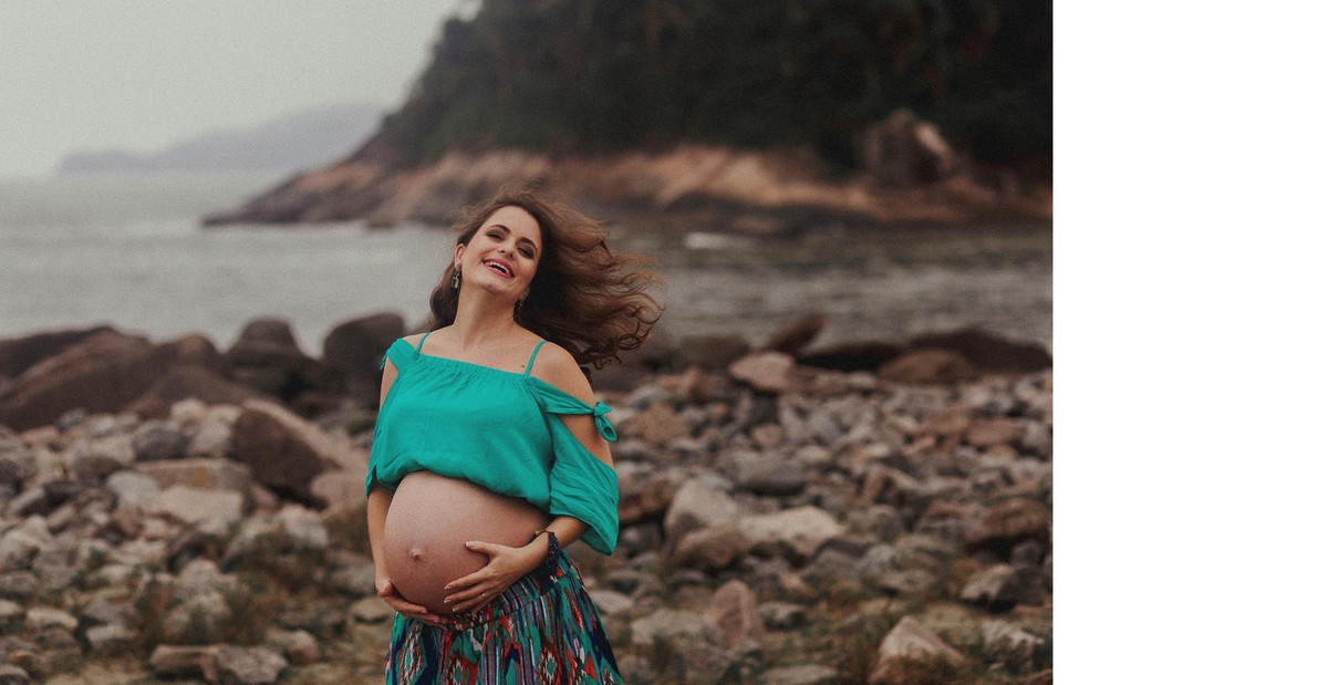 ensaio gestante em Santos