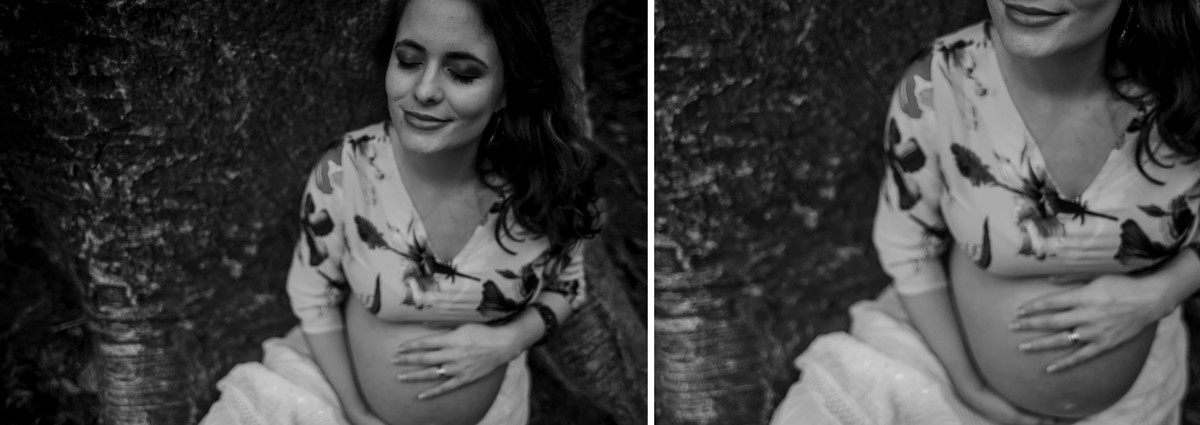 lugares para fotografar ensaio gestante em Santos