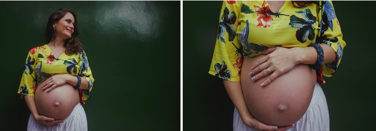 ensaio gestante minimalista