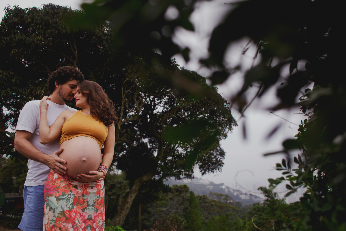 marido em ensaio gestante