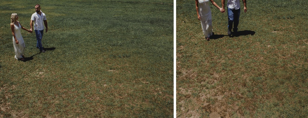 ensaio de casal no interior