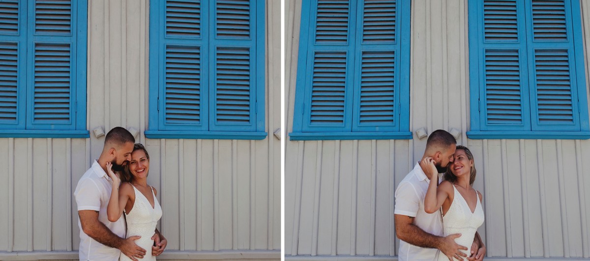 casal feliz em Paranapiacaba