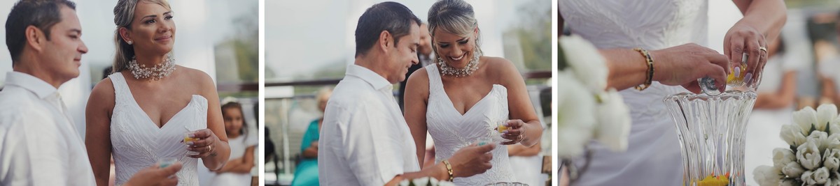 noivo casou de branco