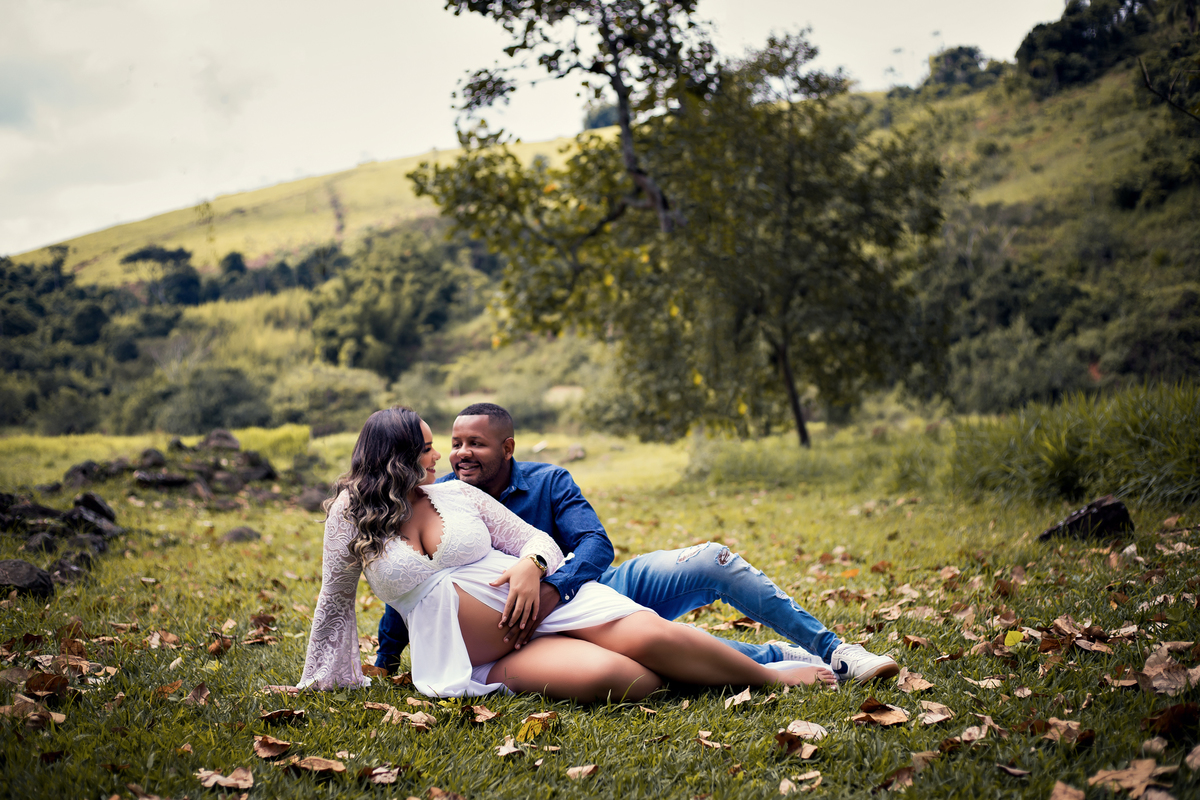 Ensaio gestante nas Ruínas de Rio Claro, à espera de Oliver.