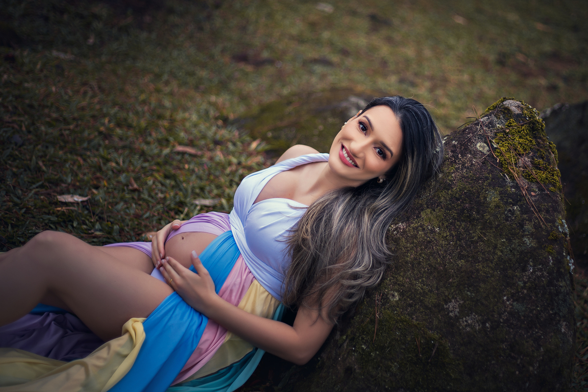 Ensaio Gestante na Serrinha do Alambari, à espera da Laura.