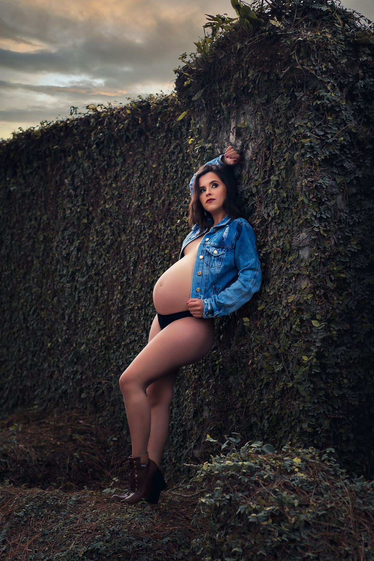 Ensaio Gestante na Serrinha do Alambari, à espera do Ivy.