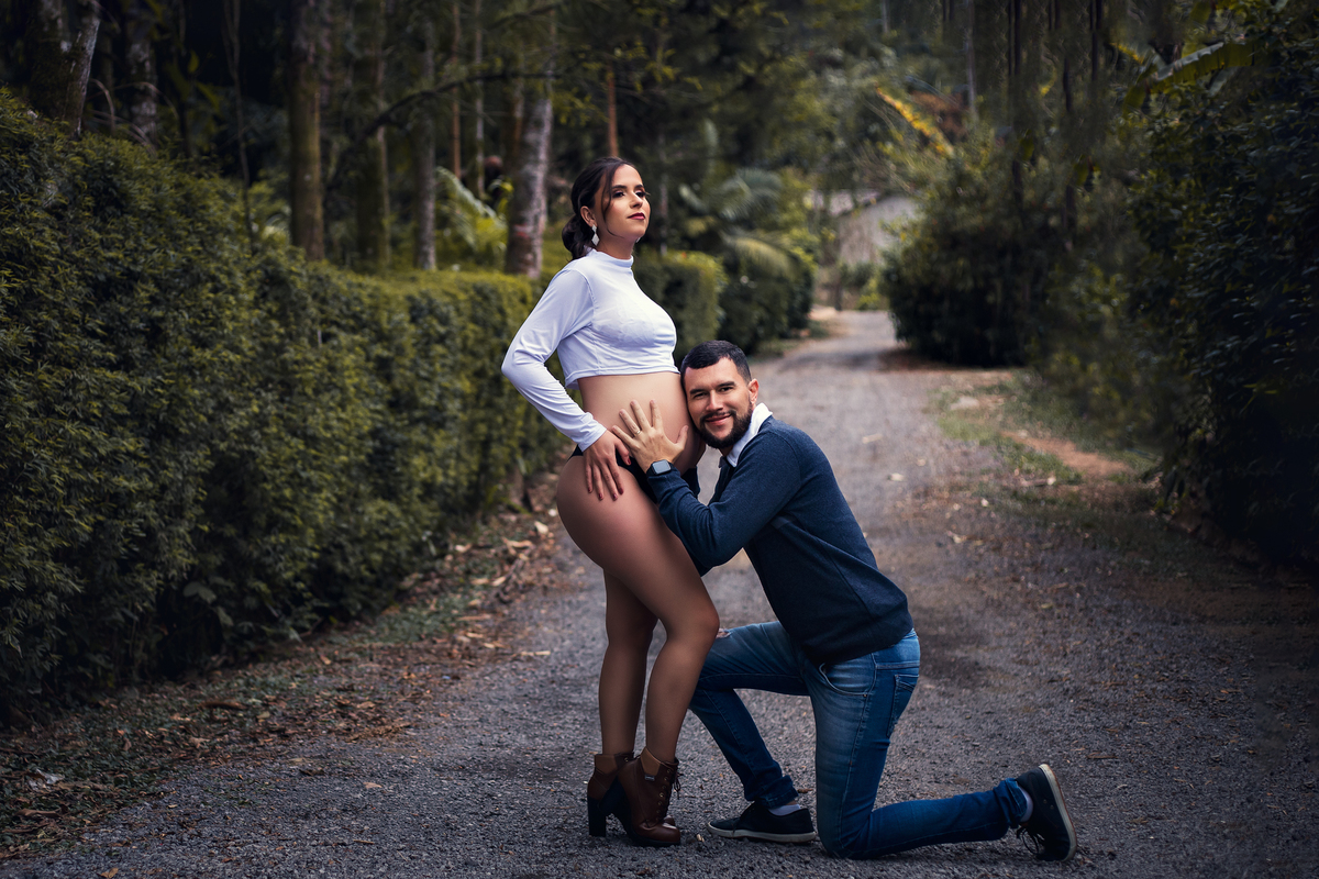 Ensaio Gestante na Serrinha do Alambari, à espera do Ivy.