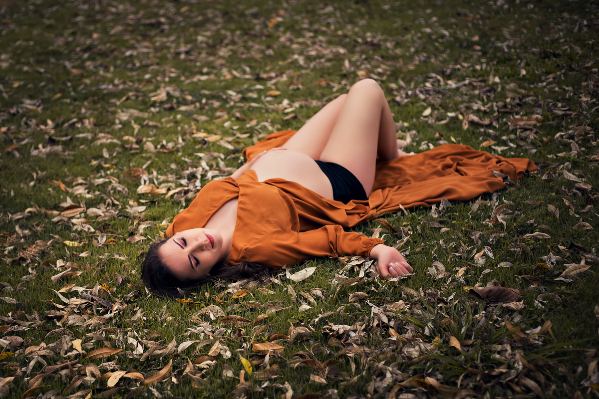 Ensaio Gestante nas Ruínas de Rio Claro, à Espera do Miguel.